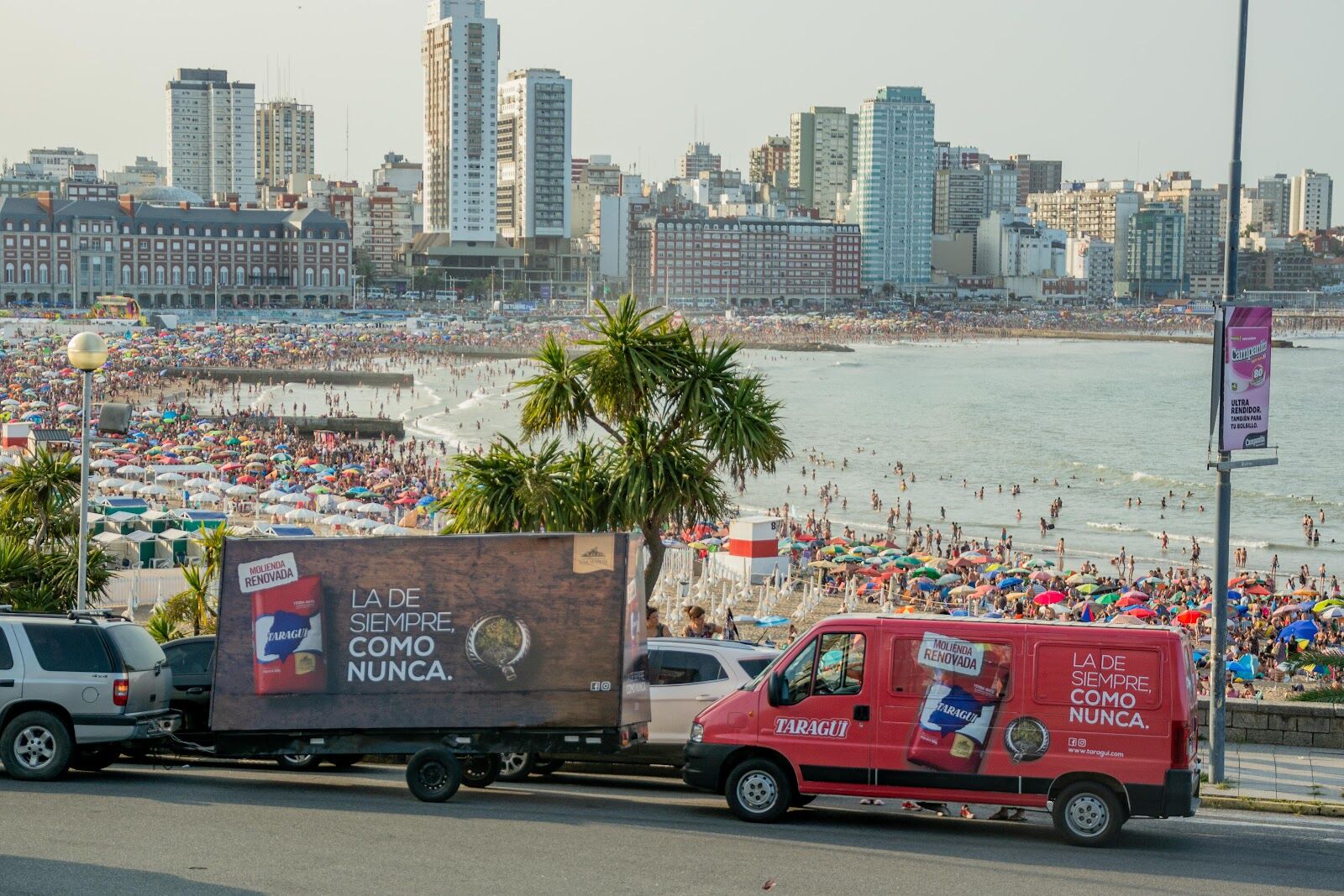 Vía pública y rutas interbalnearias en la Costa Atlántica